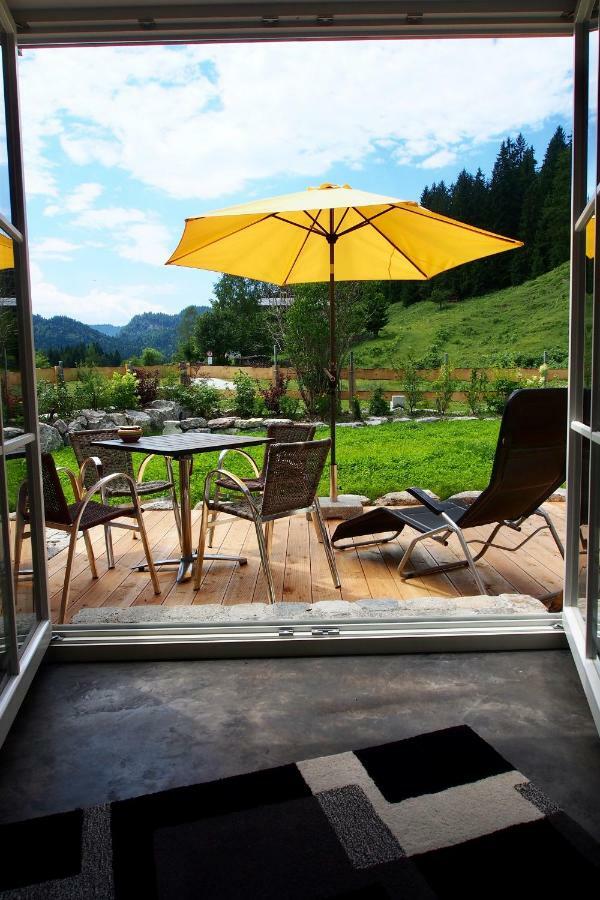 Ferienwohnung Almflair Chalet Thiersee Exteriör bild